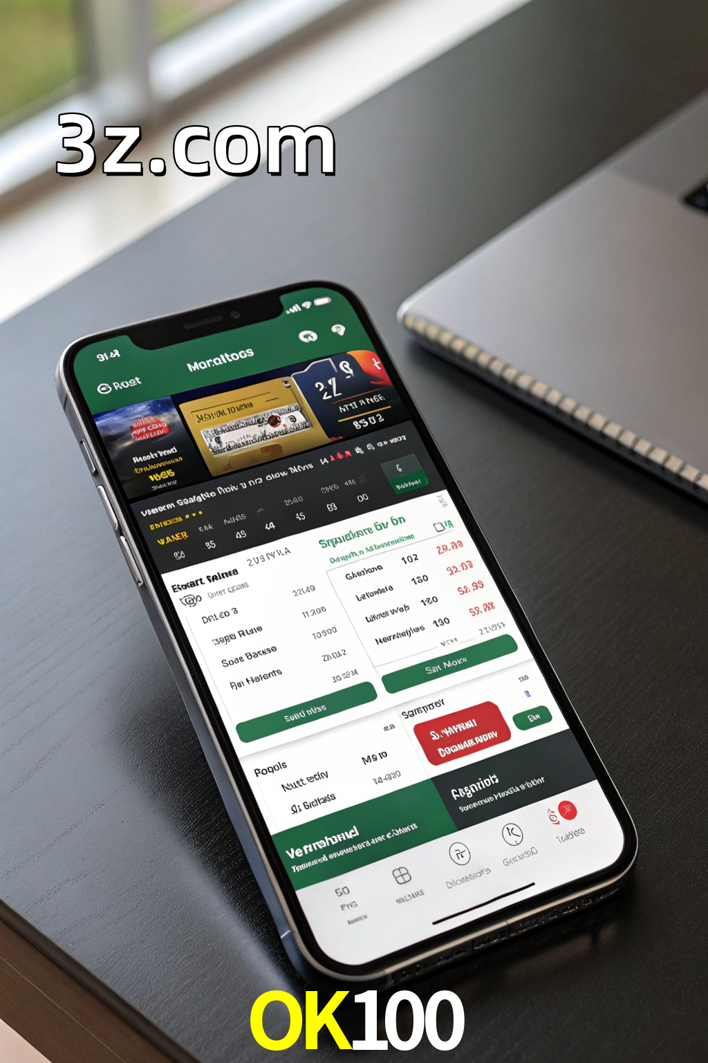 Baixe o aplicativo OK100 para jogar a qualquer momento